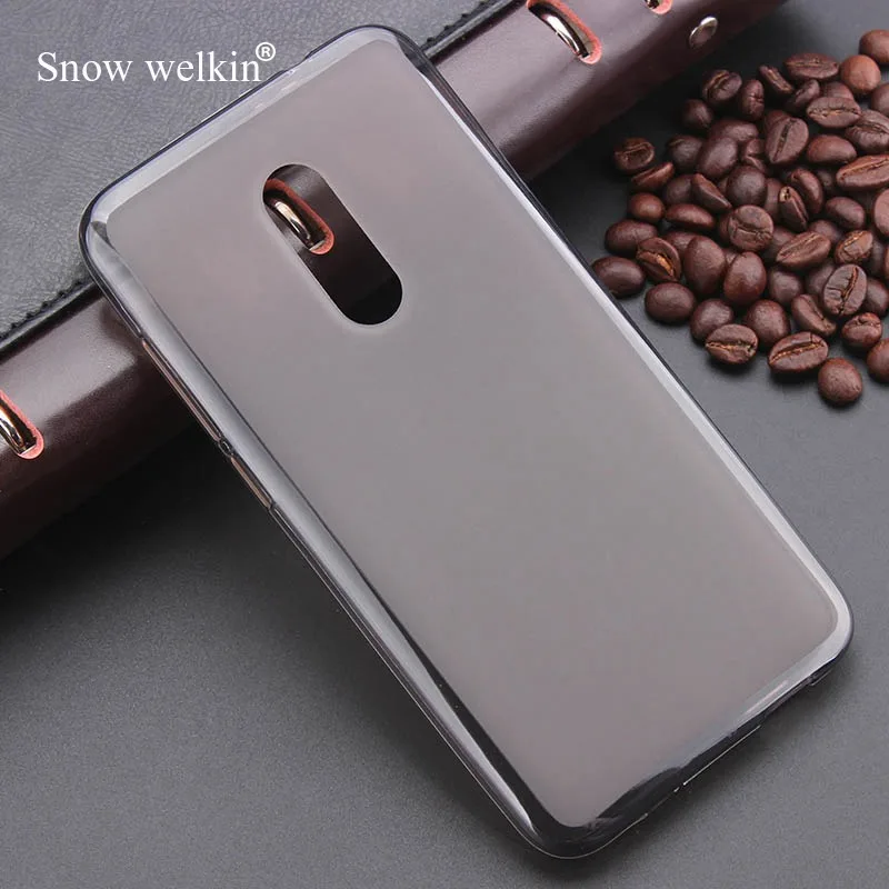 Snow Welkin серый гелевый ТПУ тонкий мягкий чехол для Alcatel A7 5 дюймов задняя крышка