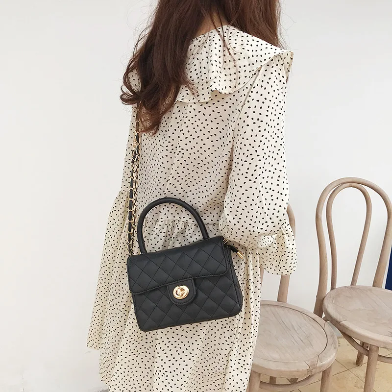 Leather Handbags for Women 2018 Designer Bags Fashion Famous Brands Style Chains Shoulder Bag Ladies Hand | Багаж и сумки