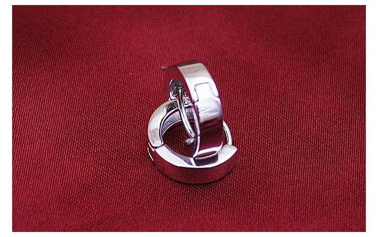 

Newest Small Minimalist Hoop Earrings for Women Men Silver Color Earring Brincos Party Gift boucles d oreille Femme 2020