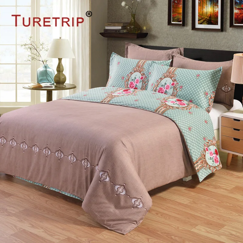 Turetrip двойной Применение Роскошные Богемия Египетский хлопок и полиэстер