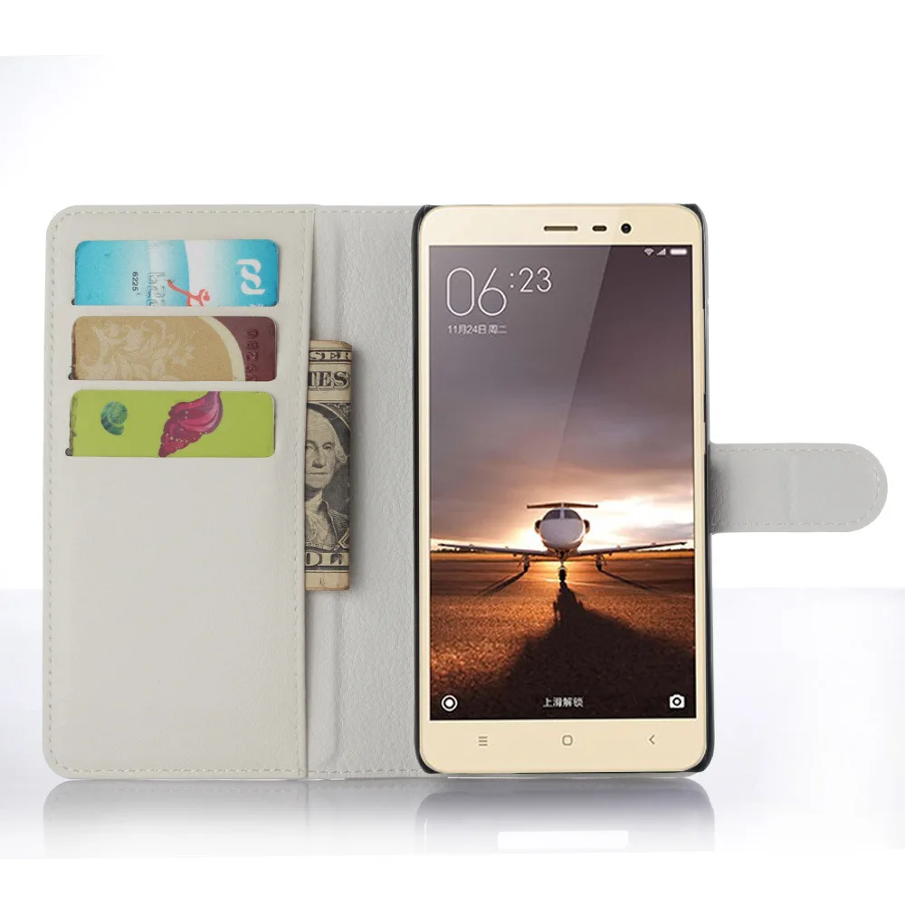 Лидер продаж стильный чехол-кошелек из искусственной кожи для Xiaomi Redmi Note 3 hongmi с