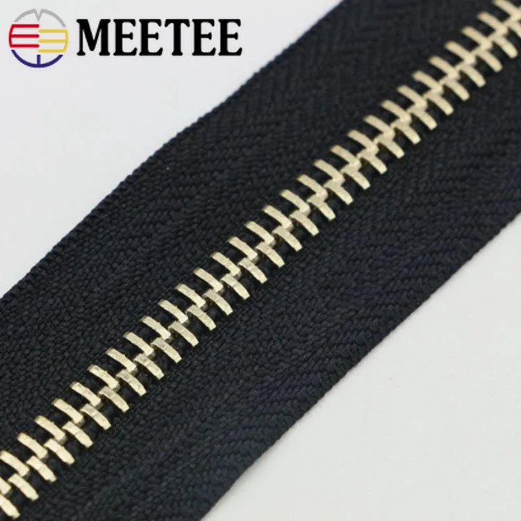 Металлические молнии Meetee 8 # для шитья рюкзак пуховые куртки ремонт спортивное
