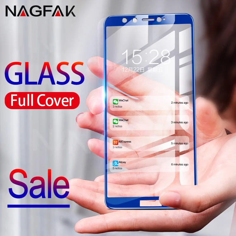 NAGFAK 0 26 мм анти всплеск Защитное стекло для Huawei Honor V9 V10 9 Lite Защита экрана