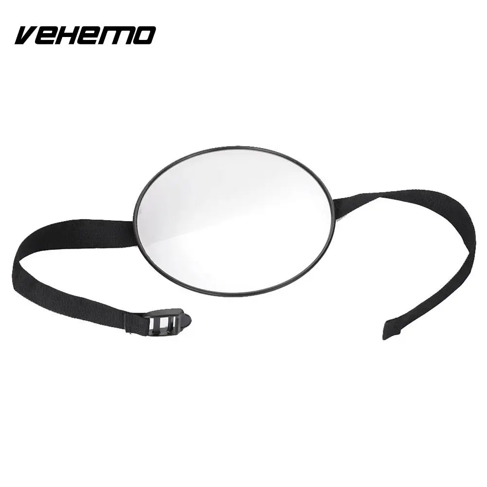 Зеркало на заднее сиденье Vehemo Circle черное зеркало для младенцев автомобильное