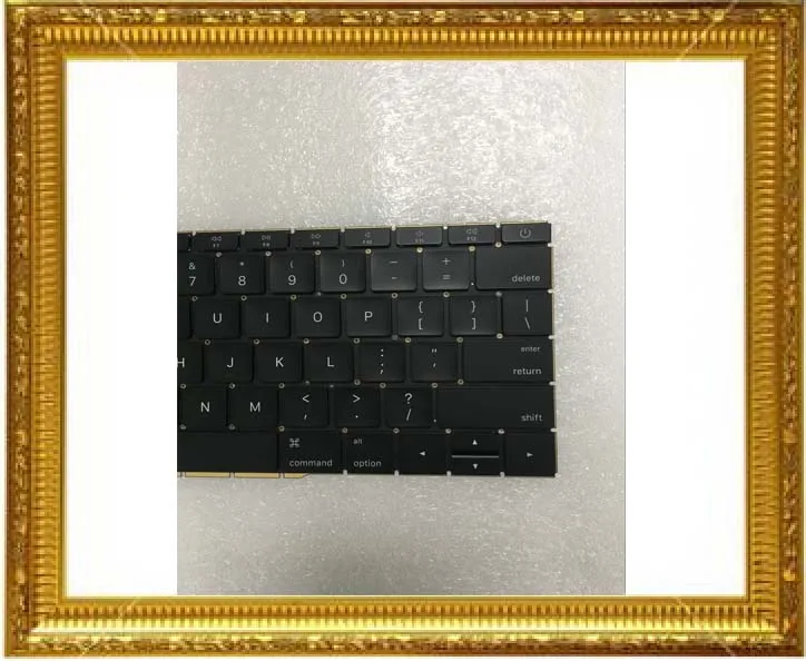 Оригинальная новая клавиатура A1708 американская черная для Macbook Pro 13 3 Retina