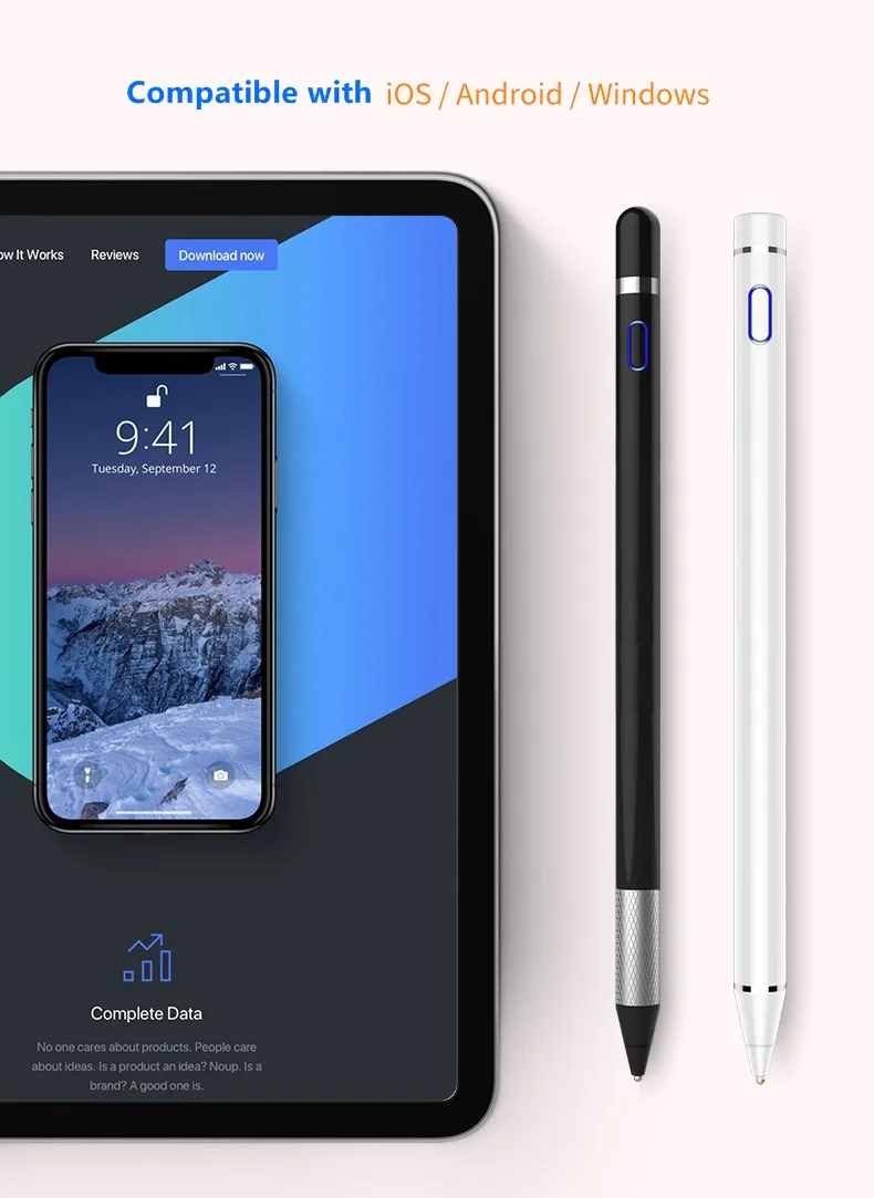 10 Лун стилус ручка для Apple iPad емкостный ручка для Android телефона планшета живопись ручка
