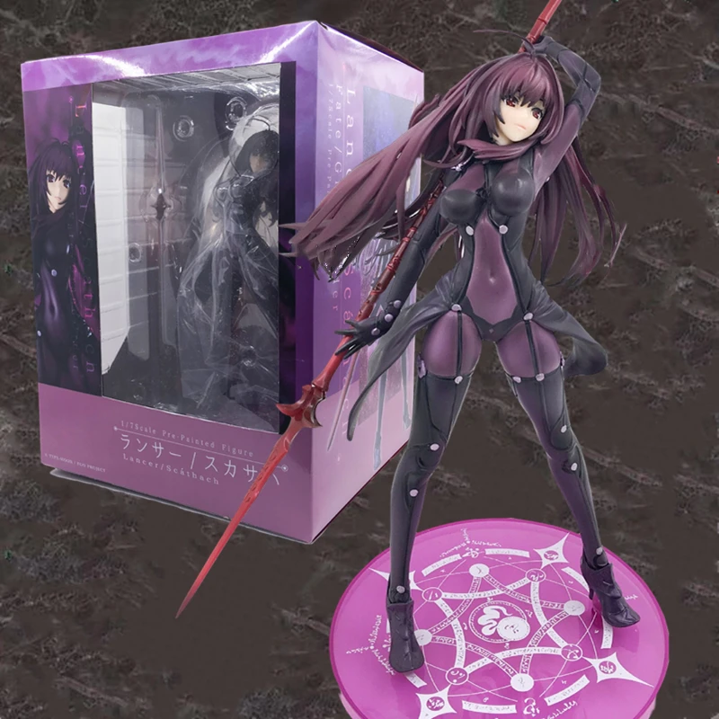 Фигурки героев игры Fate/Stay Night 27 см большой заказ куклы Lancer Scathach игрушка судьба