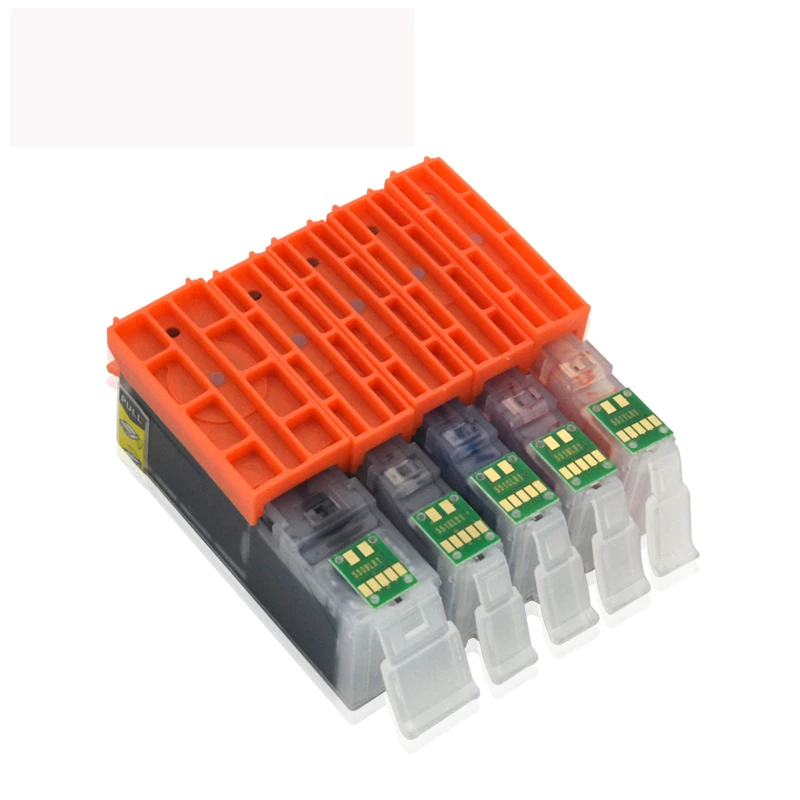 5 шт. картриджи для принтера CANON MG5450 MG5550 MG6450 ip7250 MX925 MX725 pgi 550 cli 551|Чернильные