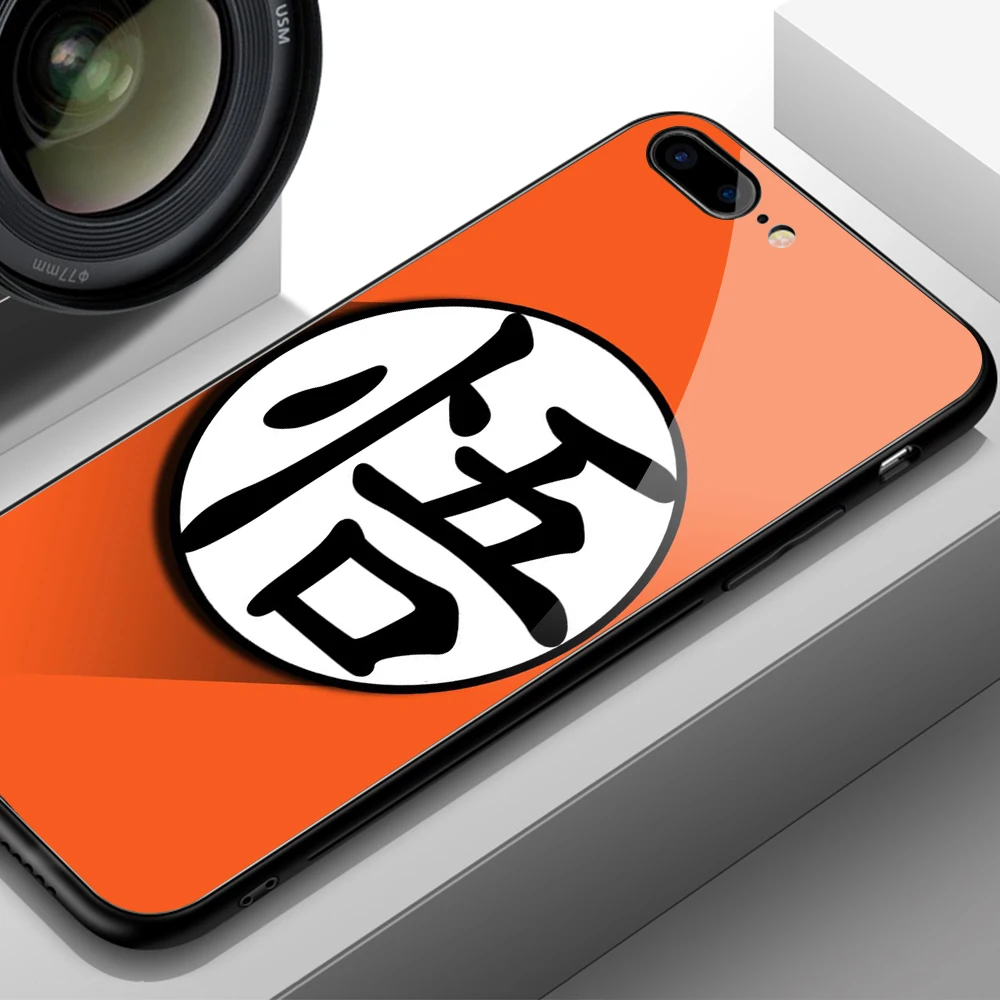 FinderCase для iPhone X закаленное стекло Dragon Ball z чехол для iPhone 6 6S 7 8 plus X XR XS MAX 11 pro max