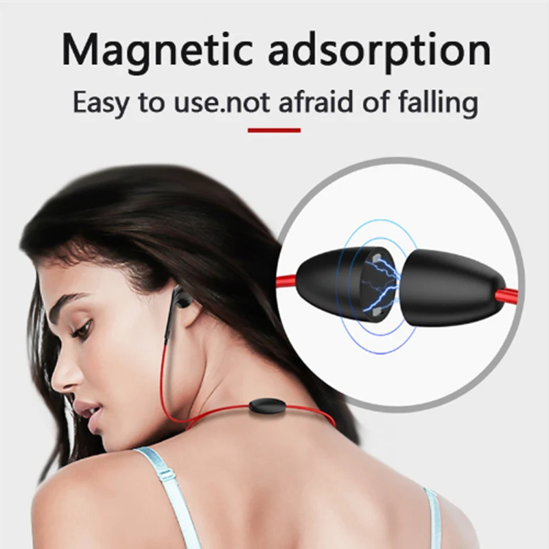 Высококачественные спортивные Bluetooth наушники с микрофоном беспроводные защитой