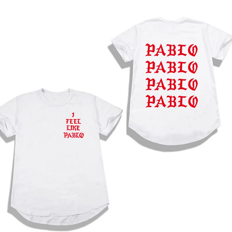 22 Футболка Kanye West The I Life Of Pablo Kanye, мужская летняя брендовая одежда, футболка I Feel like Paul Kanye, футболка Homme - Цвет: 22