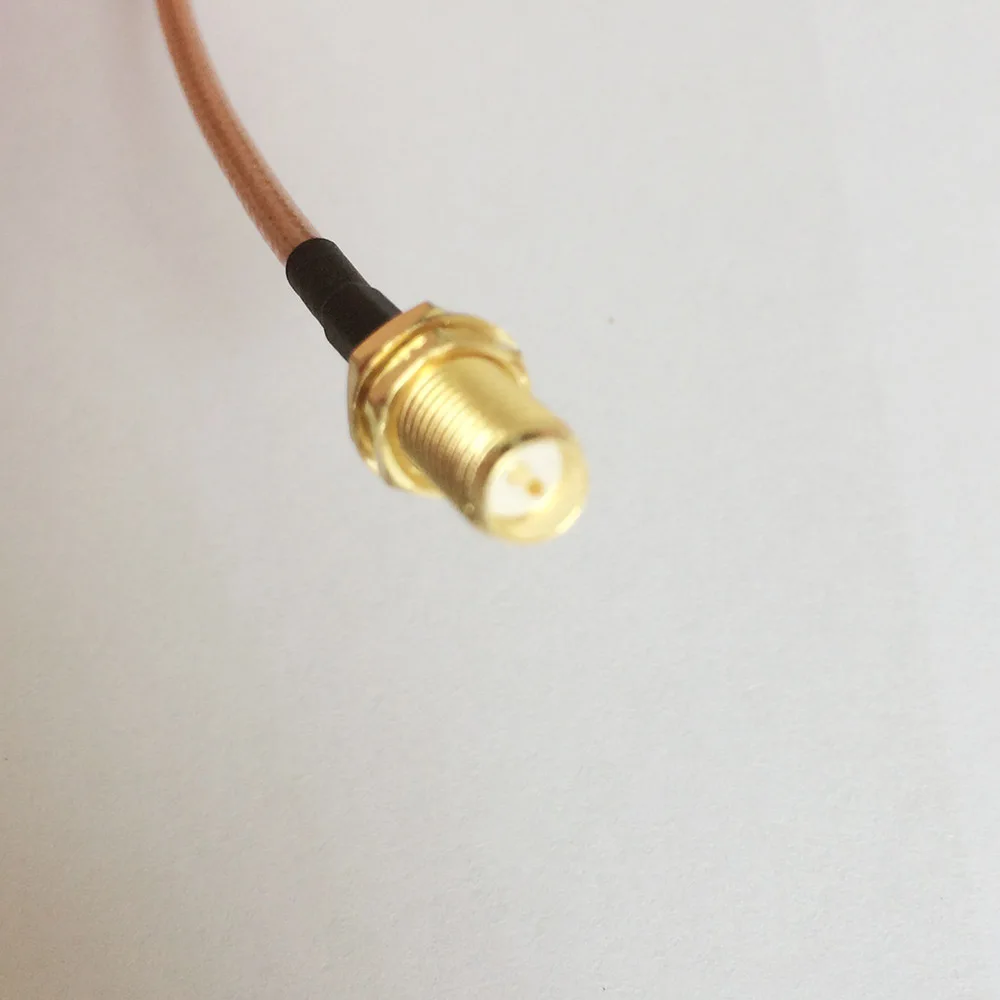 Соединительный адаптер с гнездом SMA и для компьютерной антенны WLAN медный