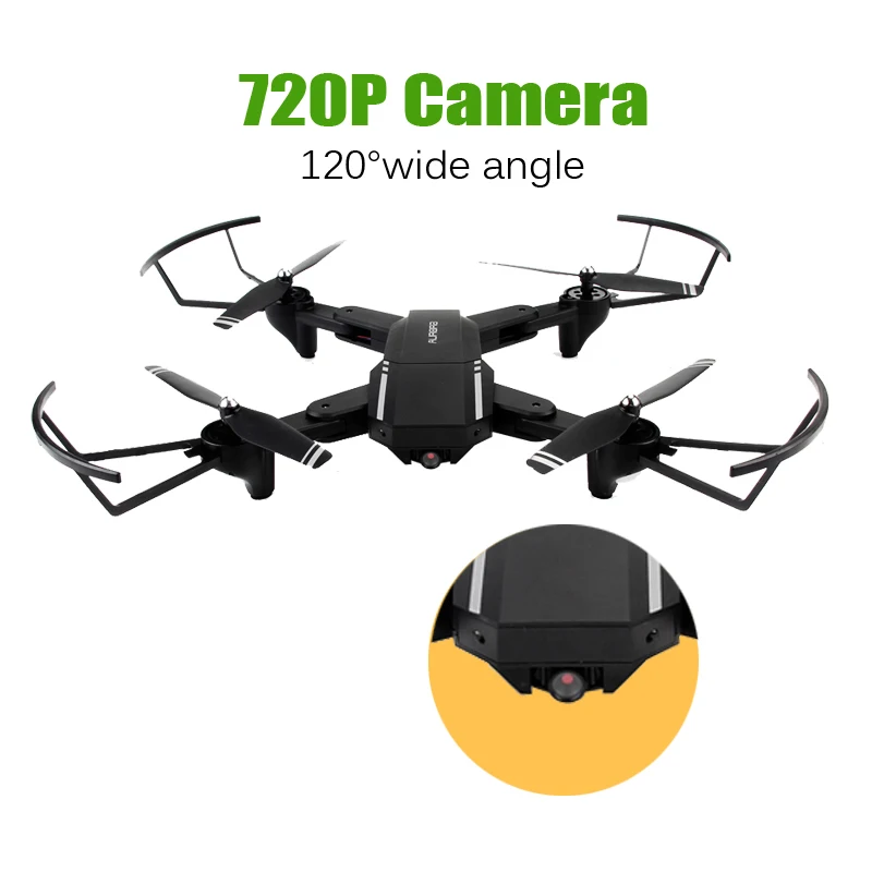 3 батареи wifi FPV RC Дрон с широким углом обзора HD 720P камера Режим высокой фиксации