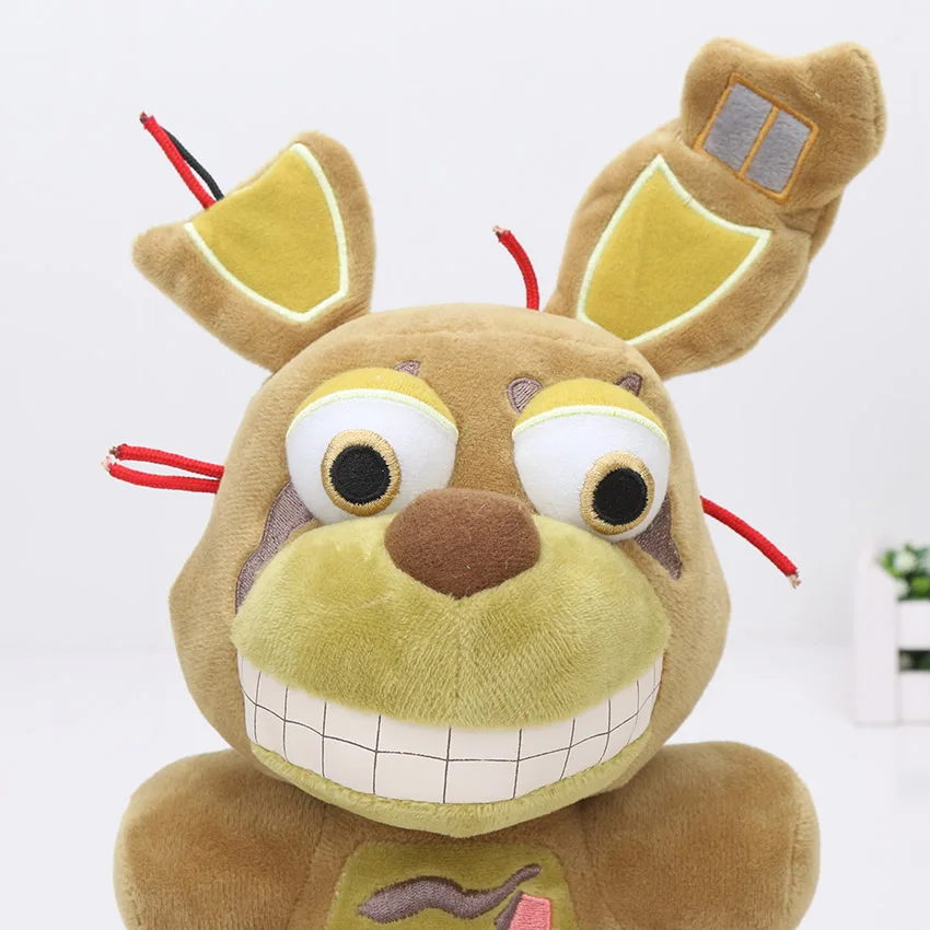 15-25 см FNAF Five Nights at Freddy's 5 Fazbear кошмар медведь Фредди Зеленый Бонни спрингтрап ужасные игры плюшевые игрушки куклы