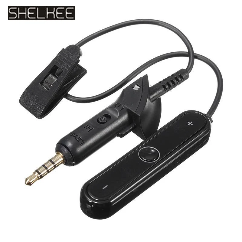 Shelkee 3,5 мм Джек аудио кабель Bluetooth 4,1 Беспроводной адаптер кабель Замена пригодный для бозе QuietComfort2 QC2 QC15 наушников