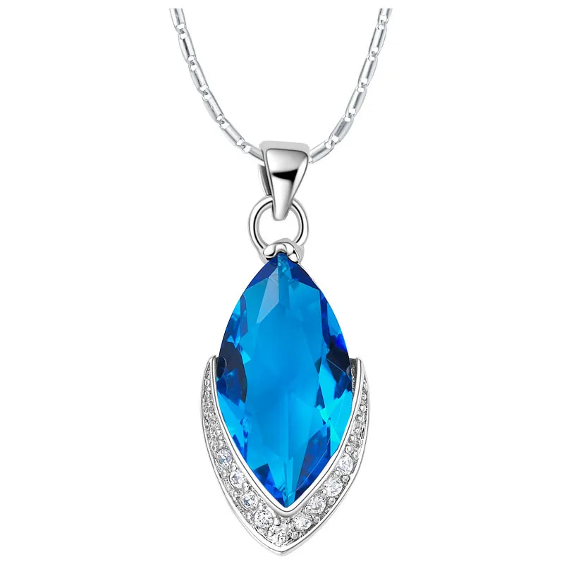 Мода Water Drop Ожерелье Подвески для Женщин 2017 Старинных Аксессуаров Bijoux Валентина