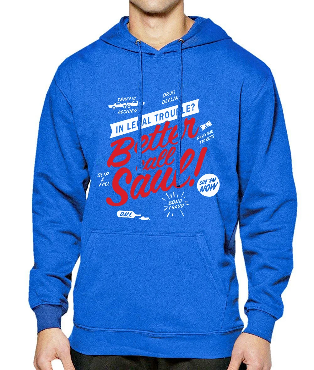 

Better Call Saul Letter Print Hoodies Mens 2019 Spring Winter Fleece Brand Men's Sweatpants Sweatshirt Hoody For Men Harajuku