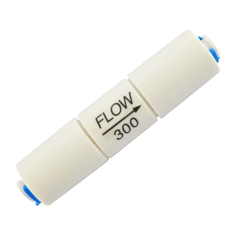 ATWFS 2pcs 50/75GPD ограничитель потока 300CC 1/" Быстрое подключение для обратного осмоса RO(упаковка из 2