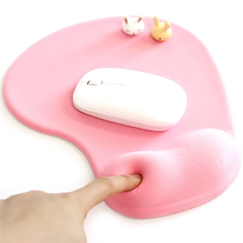 3D коврики для мыши с подставкой на запястье поддержкой коврик силиконовый гель