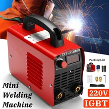 220V 10-200A 4000W портативный мини инверторов ММА IGBT мини электрический двухдуговой сварочный аппарат-механического инструмента