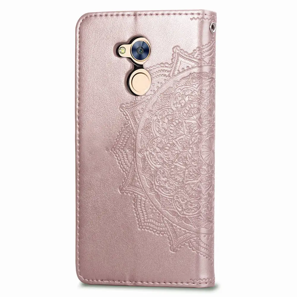 Чехол для Huawei Honor 6A из искусственной кожи с откидной крышкой и магнитным