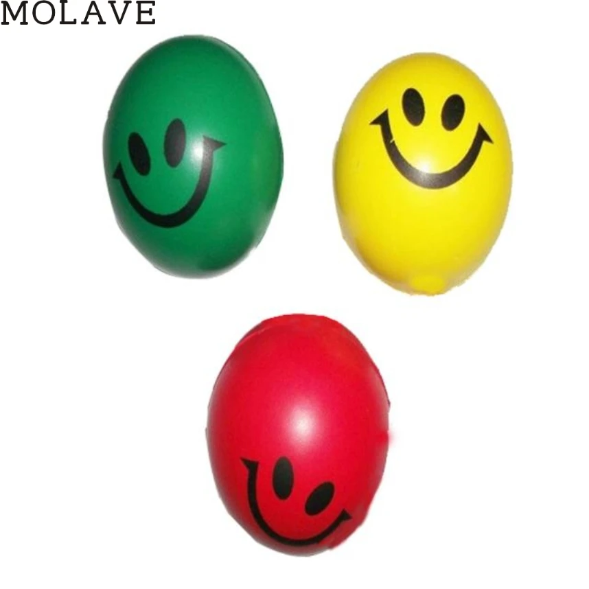 MOLAVE 1 шт. мини неоновая улыбка расслабляемые шары с новым годом подарки мяч