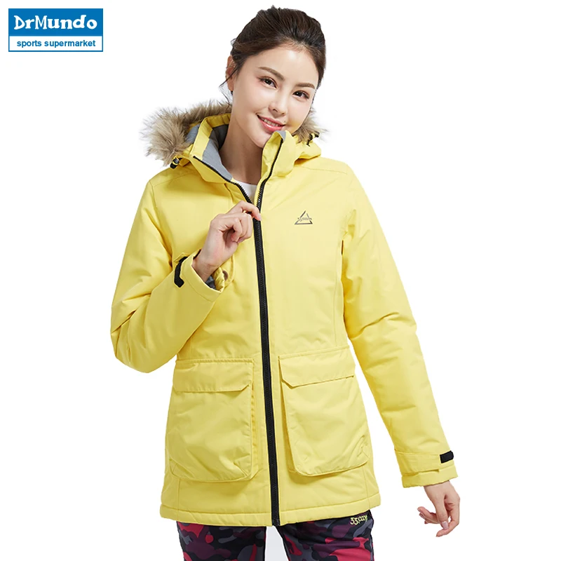 2018 новая уличная Водонепроницаемая лыжная куртка женская ветрозащитная для