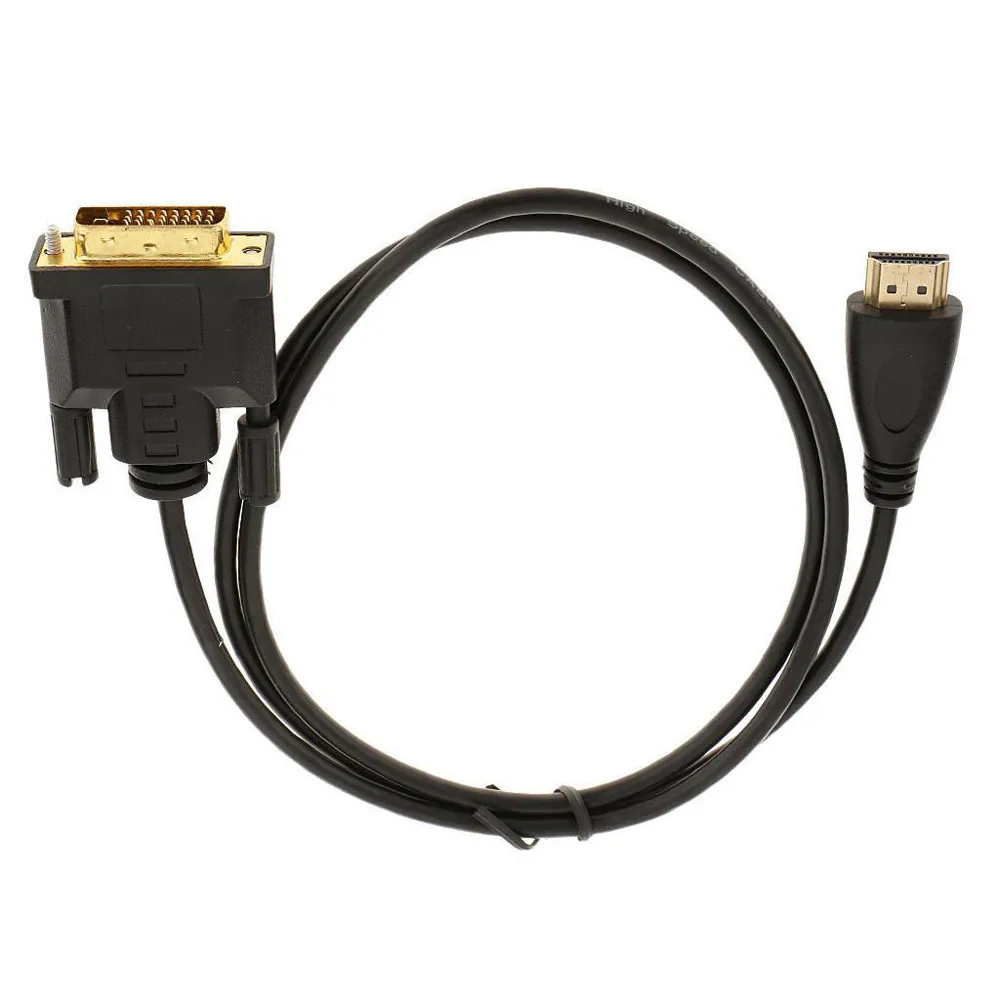 HDMI кабель 1 5 м ультра тонкая линия к DVI FULL HD высокоскоростной горячая Распродажа