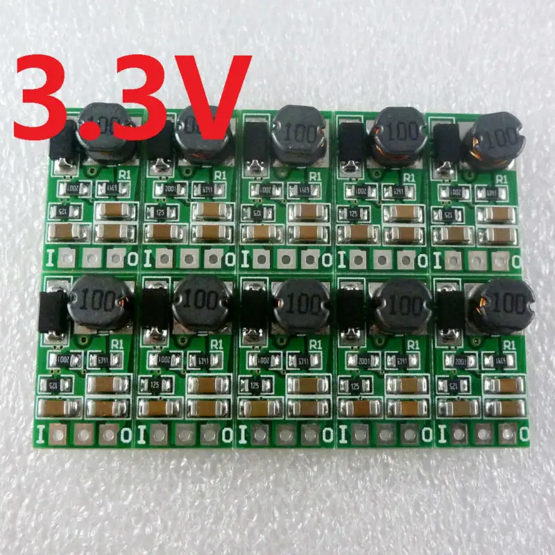 

Понижающий преобразователь Dc-Dc 5V ~ 12V до 3,3 V, 10 шт.