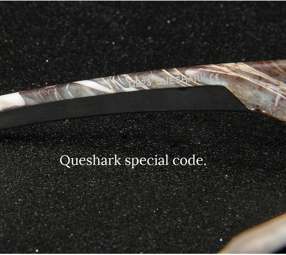 Queshark камуфляжные поляризационные походные солнцезащитные очки Uv400 для велоспорта, вождения велосипеда, тактические очки, камуфляжные очки для рыбалки, спортивные очки