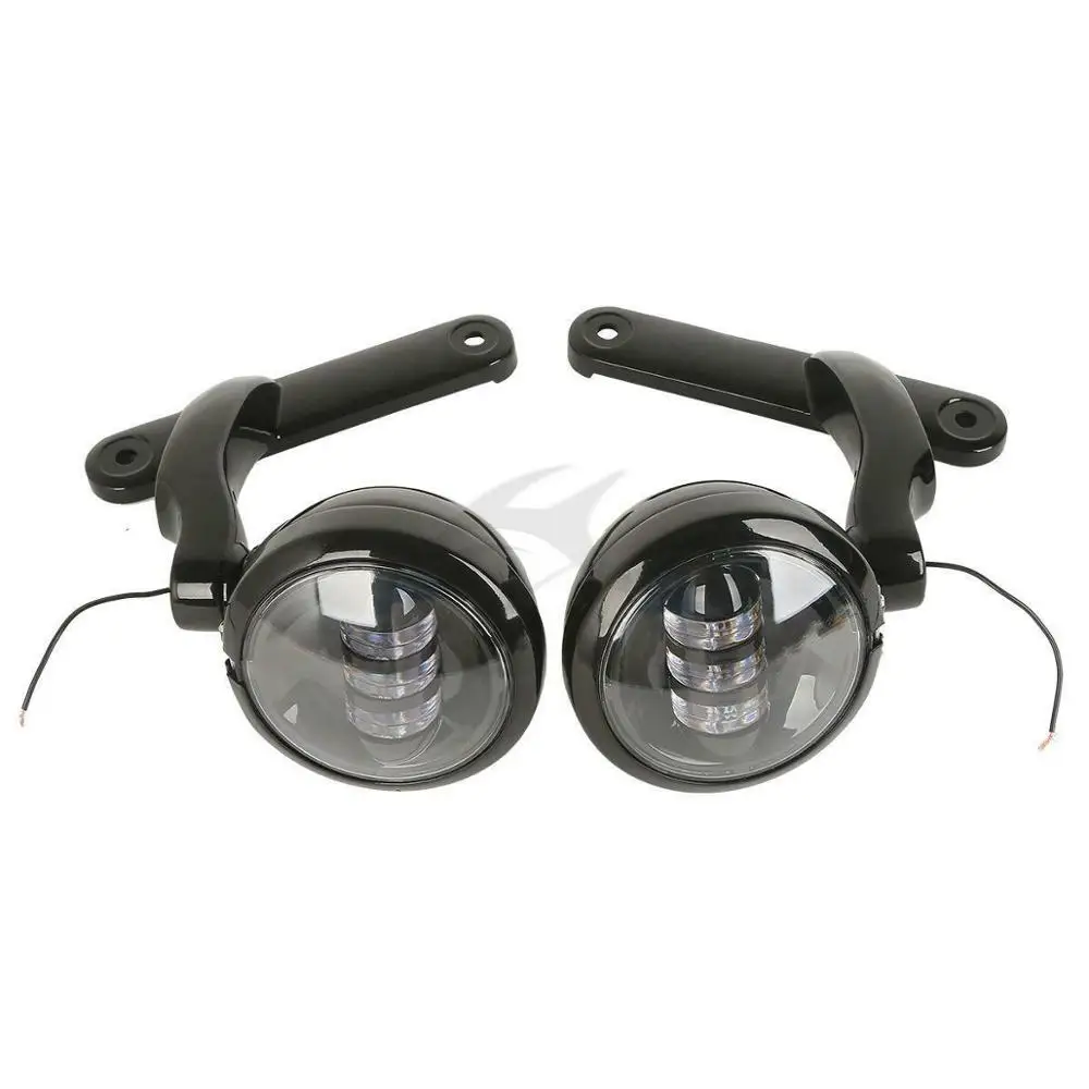 Motorcycle 4 1/2 &quotсветодиодный вспомогательный освещение кронштейны для Харли ст 2009