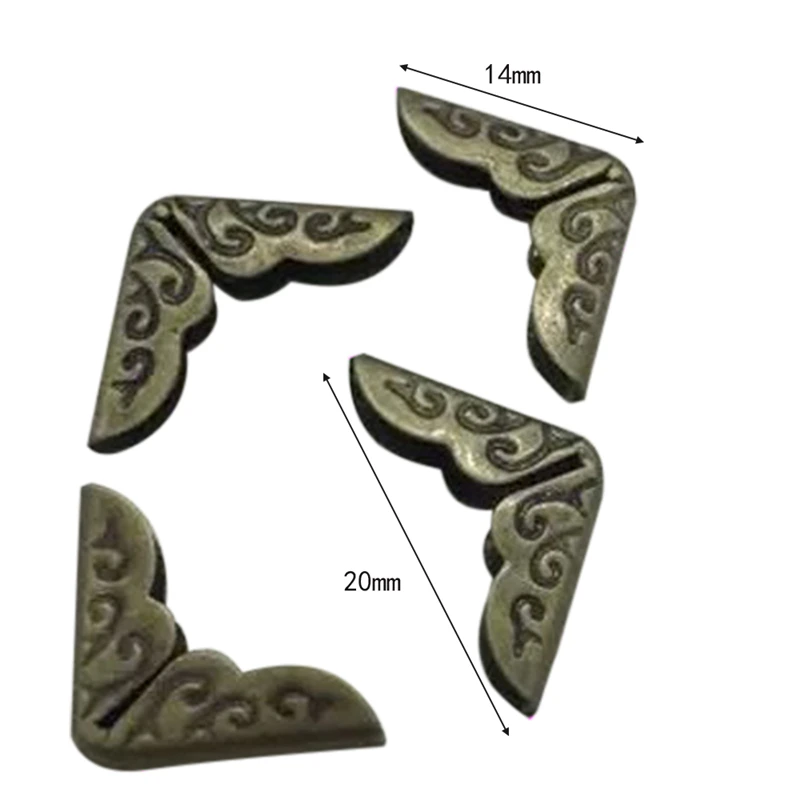 Металлический уголок для книг из железа 100 шт. скрапбукинга оформления