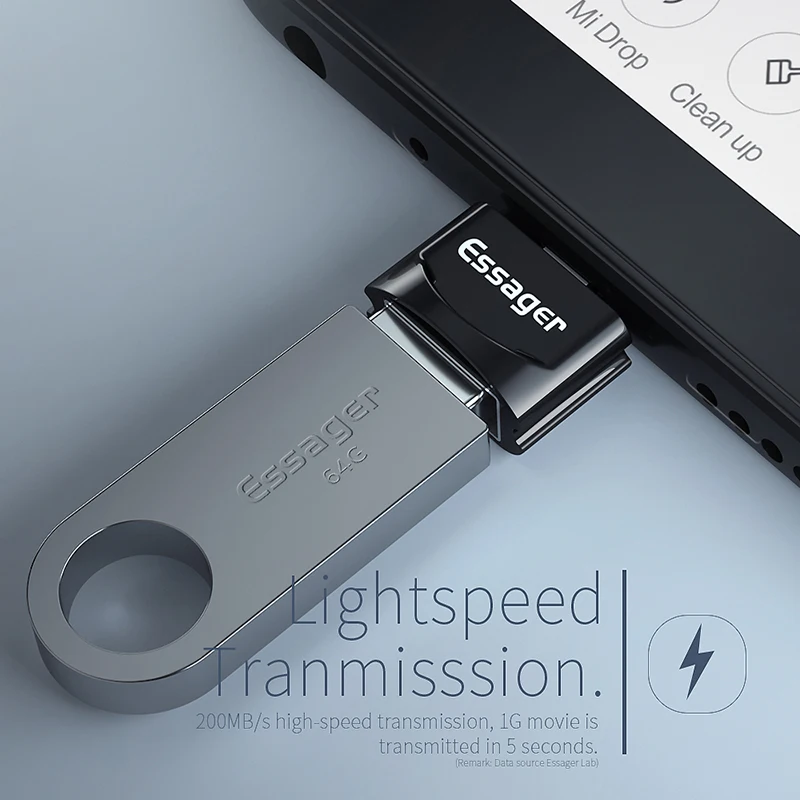 Essager OTG Micro USB адаптер для samsung Xiaomi huawei Android Micro USB штекер для USB 2,0 Женский адаптер OTG конвертер