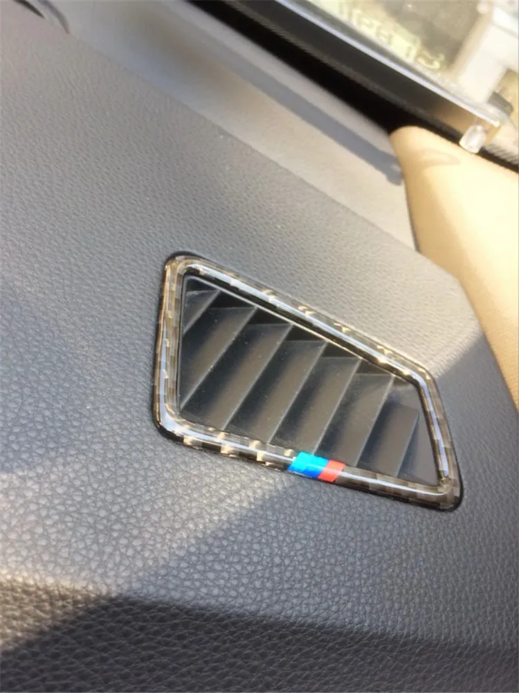 Для bmw E90 E92 E93 углеродного волокна интерьера Кондиционер Vent Выход Накладка