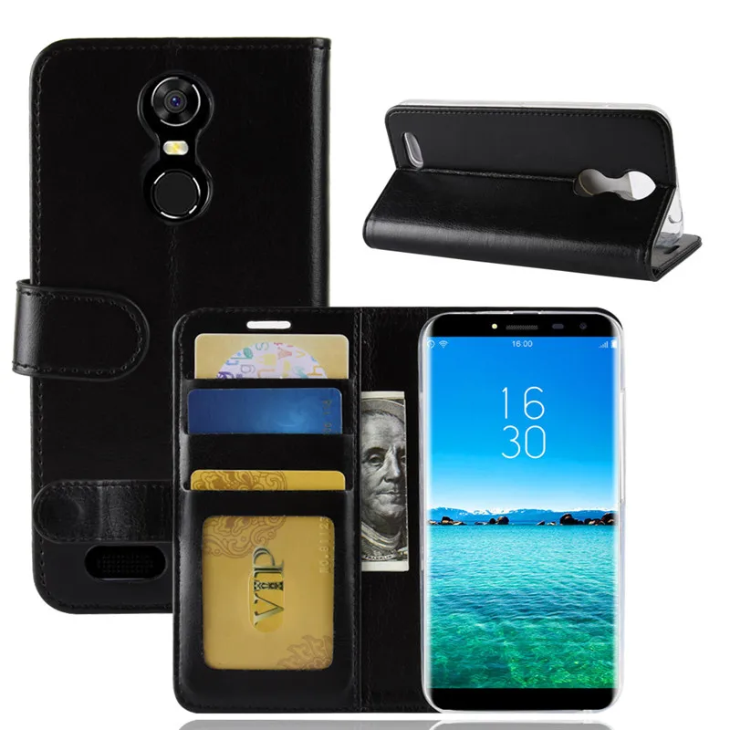 Oukitel C8 4G чехол Чехол Флип 5 Роскошный кошелек для телефона C 8 задняя крышка |