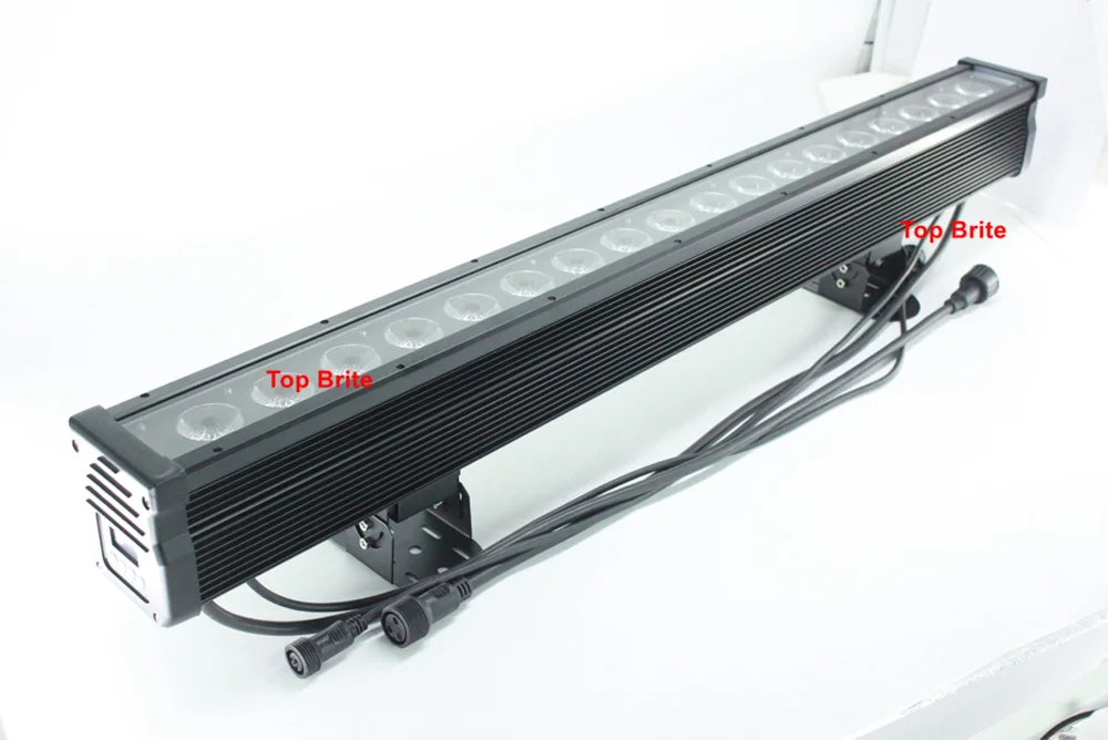 Новое поступление 18X18 Вт RGBWA-UV 6в1 светодиодный настенный светильник IP65 DMX512 светодиодные прожекторы Dj Бар вечерние шоу сценическое освещение