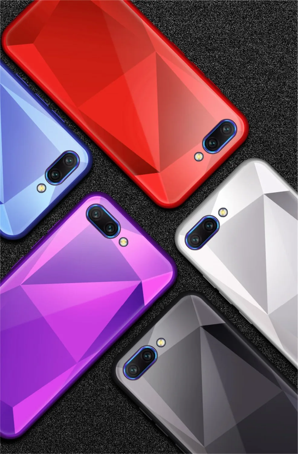 Для huawei P20 P20pro P20lite honor 10 молодежный чехол из закаленного стекла задняя крышка