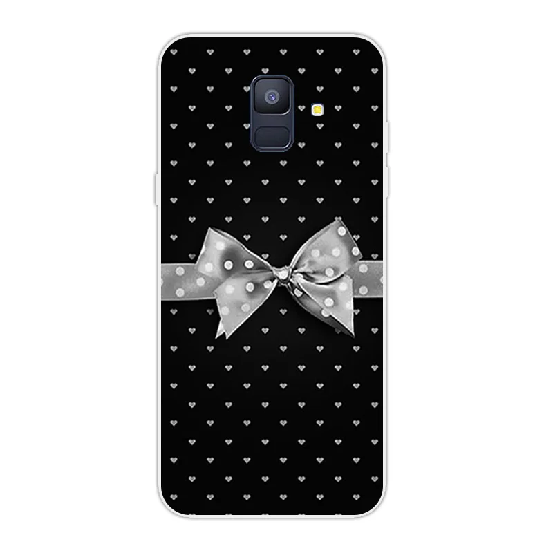 23 Полный протектор мобильного телефона для samsung A600G Прозрачный чехол для Galaxy SM-A600FN, A600FN Модный милый силиконовый чехол с принтом - Цвет: 23
