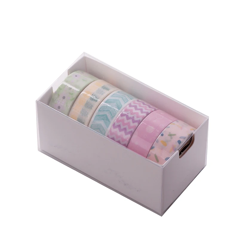 AAGU коробка упаковка Новое поступление набор декоративного скотча Васи разные