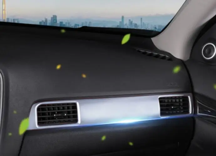 Подходит для mitsubishi outlander- с центральным управлением декоративные блестки