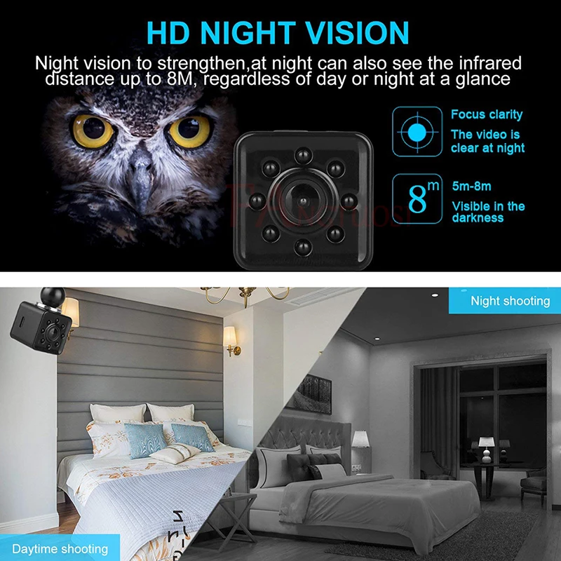 FANGTUOSI SQ13 wifi маленькая мини камера HD 1080P видео датчик ночного видения камера микро камера s DVR регистратор движения видеокамера
