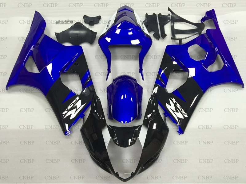 GSXR 1000 03 Fairings GSX-R1000 2003 - 2004 K3 Blue Black Plastic GSXR1000 04 | Автомобили и мотоциклы
