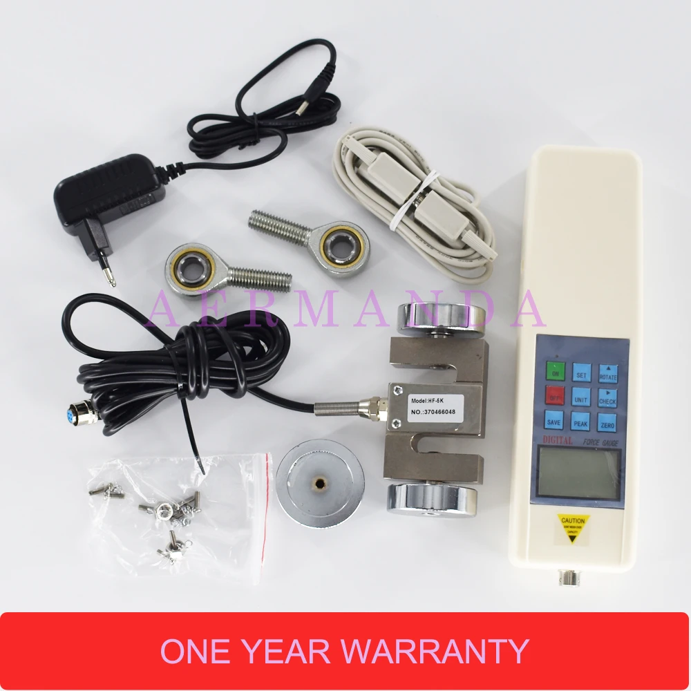 Портативный прибор для измерения силы 5000n|meter leads|meter computermeter dc |