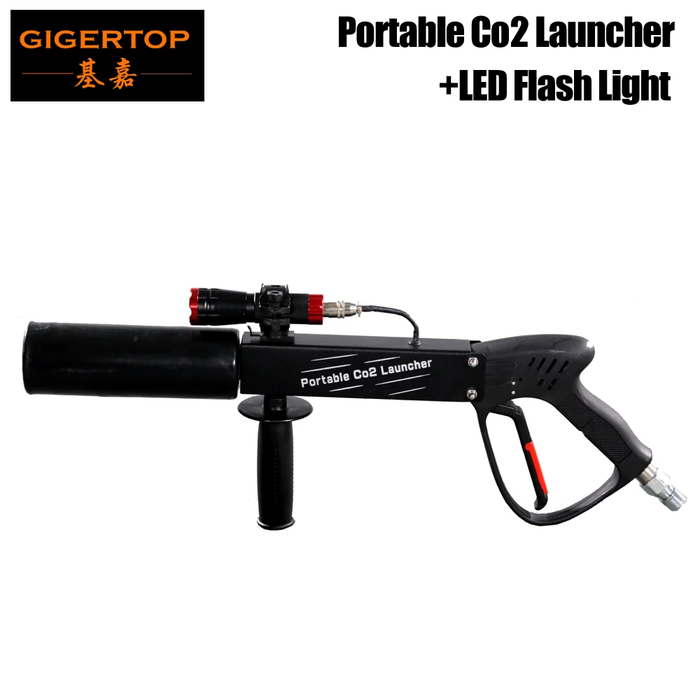 TIPTOP Led Co2 DJ Launcher США/ЕС резьба латунный фитинг 4 м газовый шланг хорошее качество