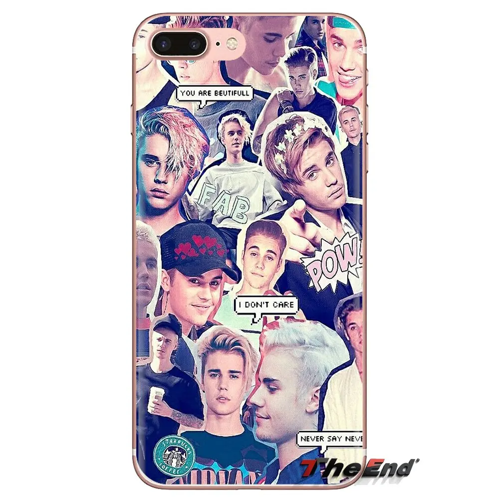 Чехол для мобильного телефона Samsung Galaxy S3 S4 S5 Mini S6 S7 Edge S8 S9 S10 Plus Note 3 4 5 8 9 Justin Bieber я