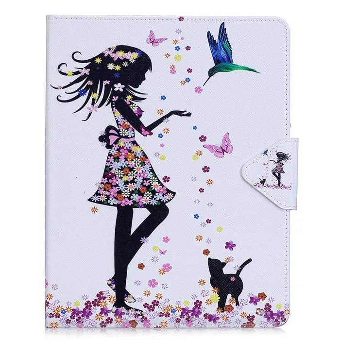 O Wekays для Apple IPad Mini 3 2 1 кожаный чехол с котом для Coque IPad Mini 1 2 3 чехол для планшета чехол s для IPad Mini Дети - Цвет: O