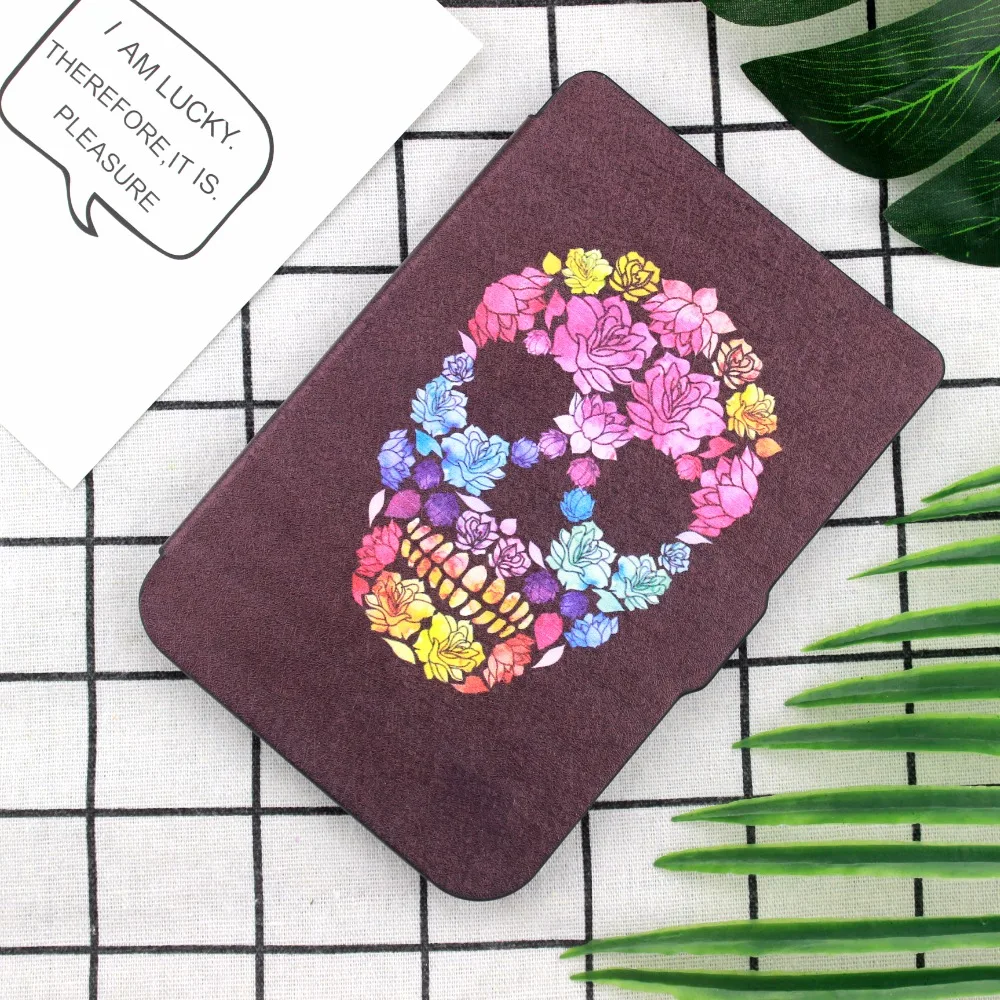 Ropada чехол для карманной книги 614/615/624/625/626 плюс basic touch lux 2 3 Искусственная кожа принт 6 ''для чтения электронных книг+ Защитная пленка для экрана