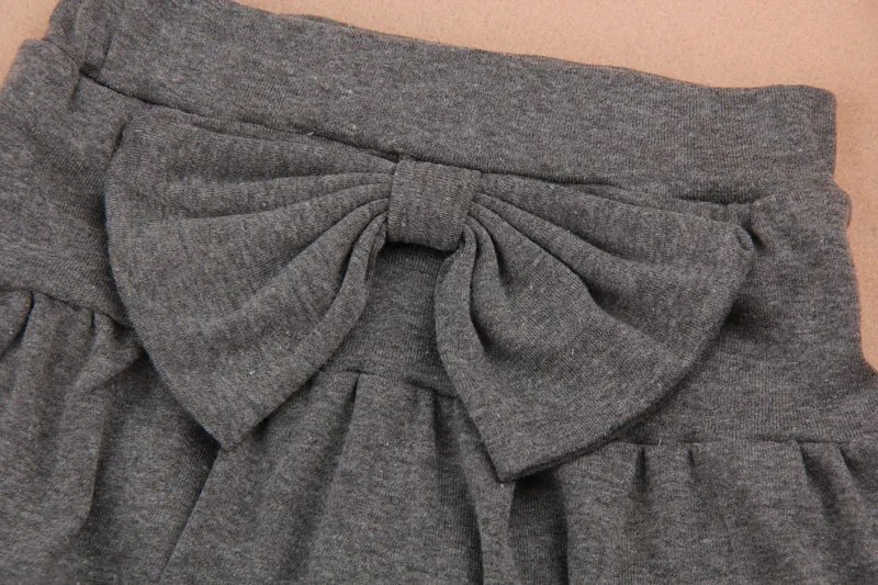 Осень 2019 детская одежда леггинсы для девочек юбка-брюки с милым бантом кружевная