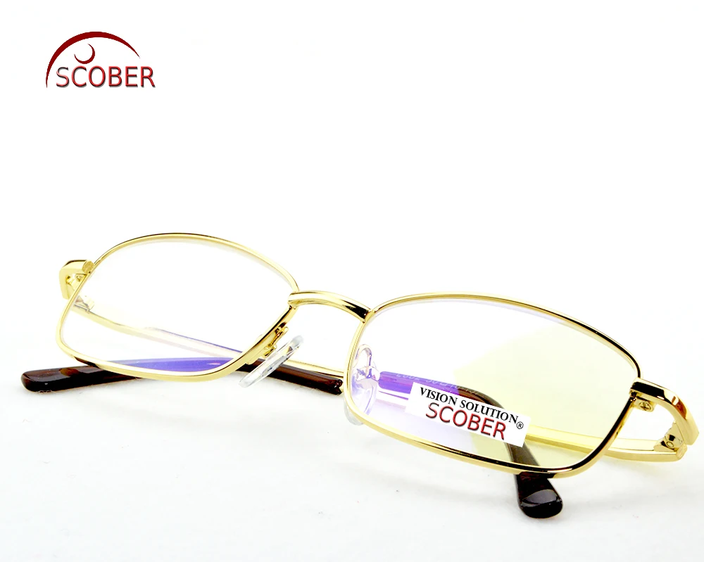 = SCOBER = анти-светильник с антиутомительным покрытием линзы ТВ компьютер Книга очки для чтения с чехол+ 1+ 1,5+ 2+ 2,5+ 3+ 3,5+ 4
