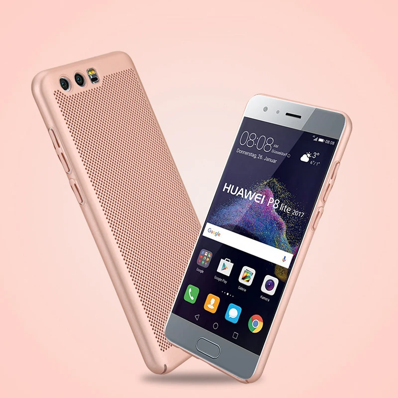 SemgCeKen чехол для huawei honor 8 9 10 lite honor9 honor10 huawey p8 p9 mini gr3 2017 дышащая сетка излучающая